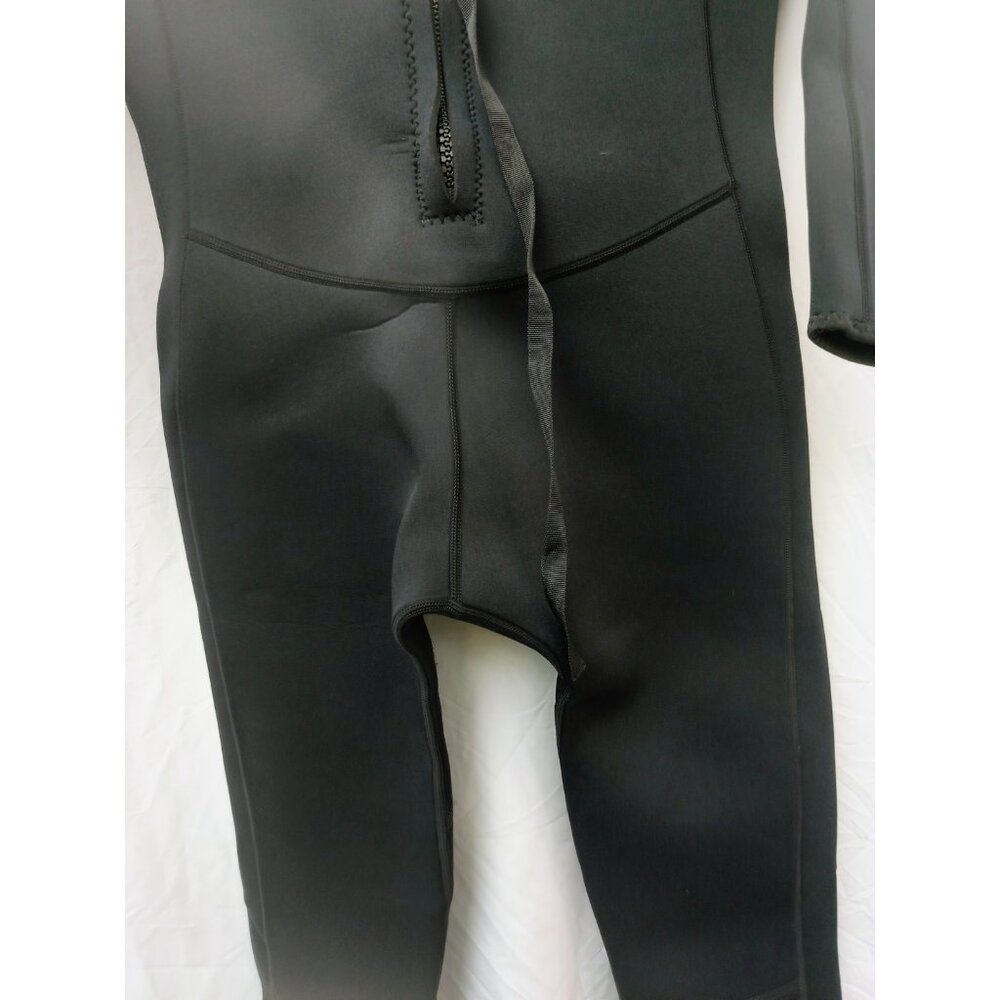 NIKSA FULL WETSUIT COMPLETE NEOPRENO MEN BLACK SIZE MEDIUM - Picture 6 of 10